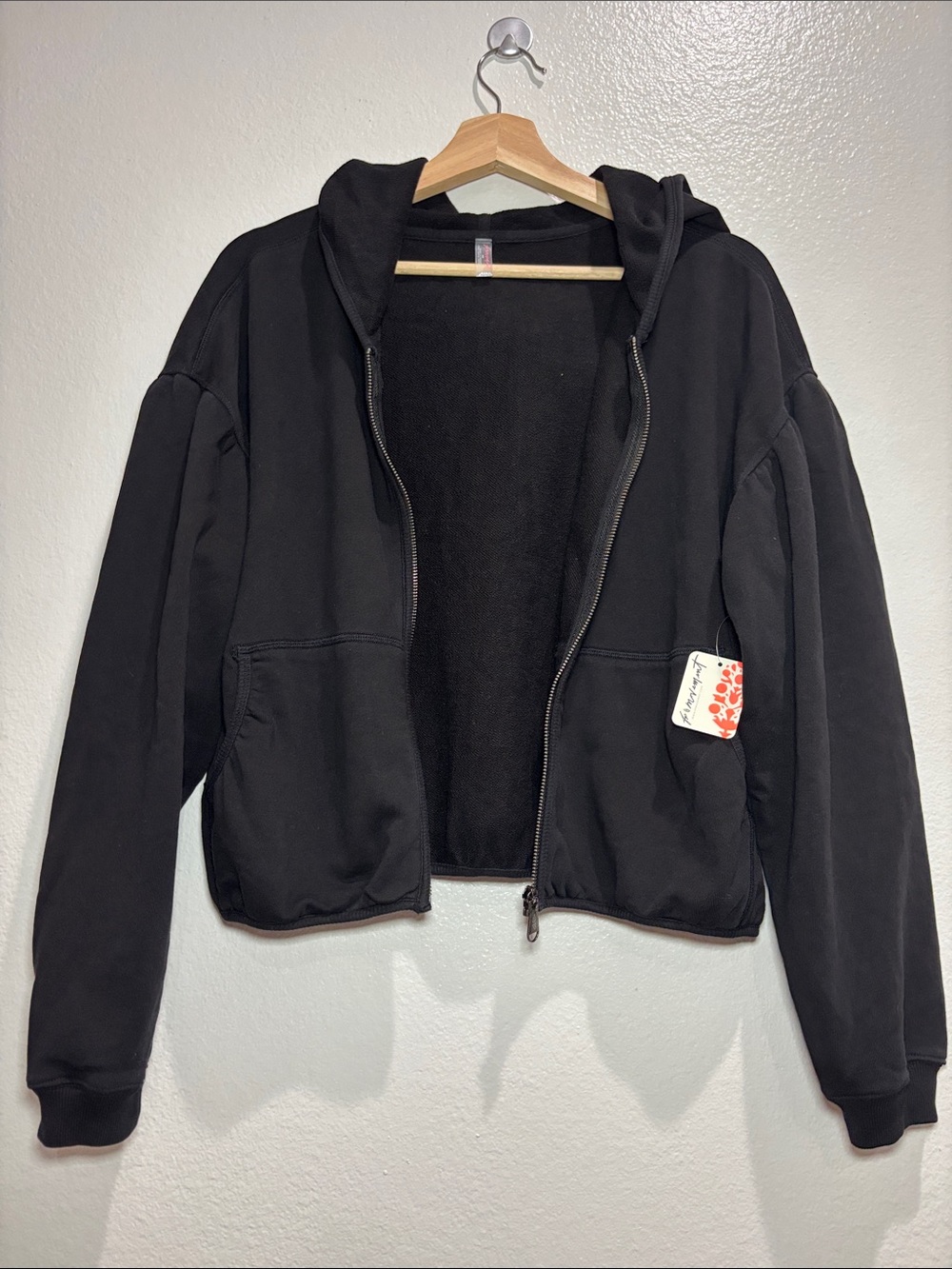 free people movement zip up hoodie size medium NWT
